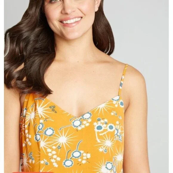 ModCloth On Cloud Nineties Shift Dress Sundress Midi Size XS $59 Adjustable - Picture 8 of 14